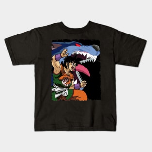 YAMCHA MERCH VTG Kids T-Shirt